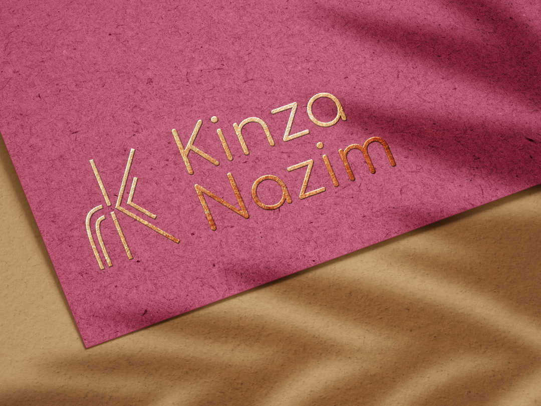 Kinza Nazim branding